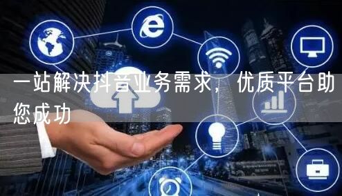 一站解决抖音业务需求,优质平台助您成功