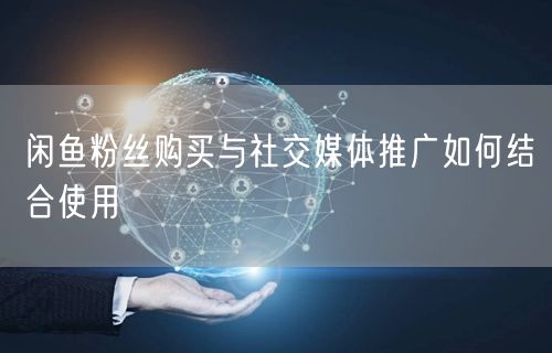 闲鱼粉丝购买与社交媒体推广如何结合使用
