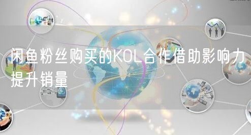 闲鱼粉丝购买的KOL合作借助影响力提升销量