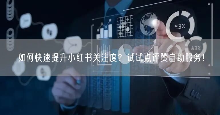 如何快速提升小红书关注度？试试点评赞自助服务！