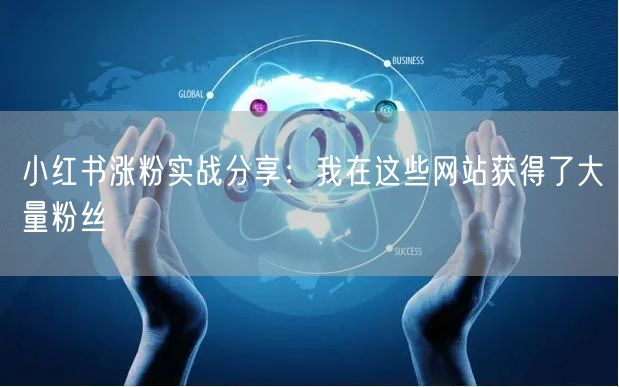 小红书涨粉实战分享:我在这些网站获得了大量粉丝