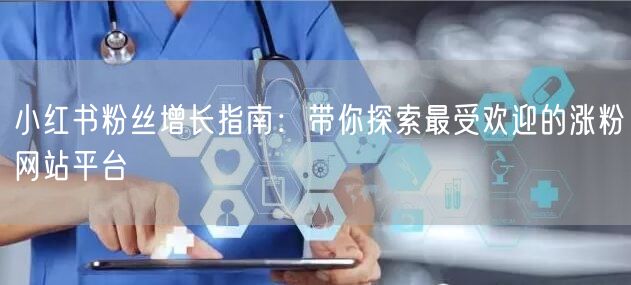 小红书粉丝增长指南:带你探索最受欢迎的涨粉网站平台