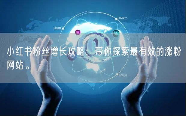 小红书粉丝增长攻略:带你探索最有效的涨粉网站。