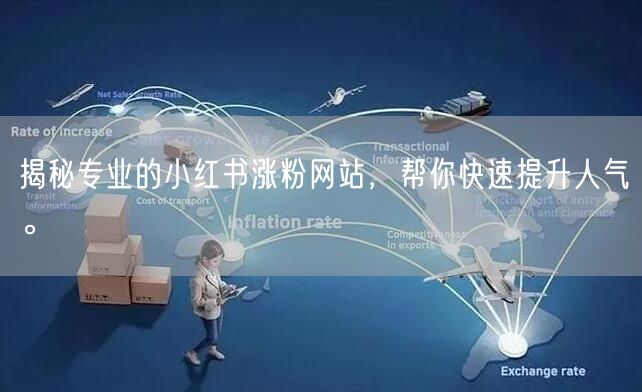 揭秘专业的小红书涨粉网站,帮你快速提升人气。