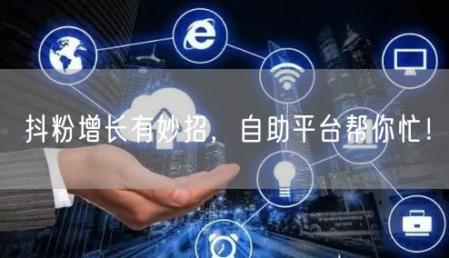 抖粉增长有妙招，自助平台帮你忙！