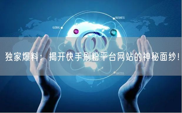独家爆料：揭开快手刷粉平台网站的神秘面纱！
